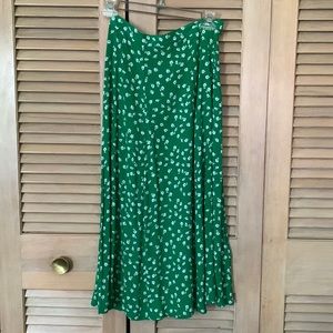 H&M Floral Maxi Skirt